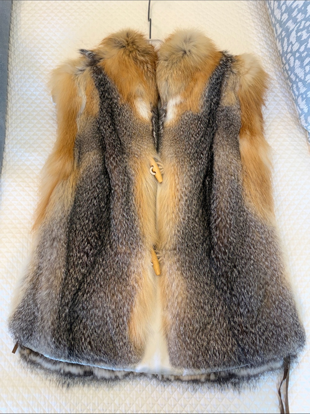 Real Fox Fur Vest
